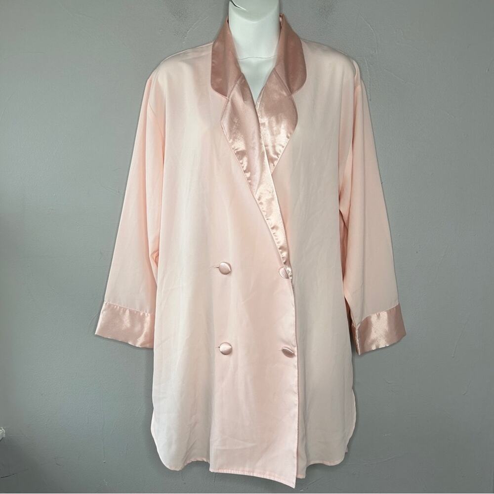 VICTORIAS SECRET GOLD LABEL Vintage Night Dress Womens Size Small Pink Satin